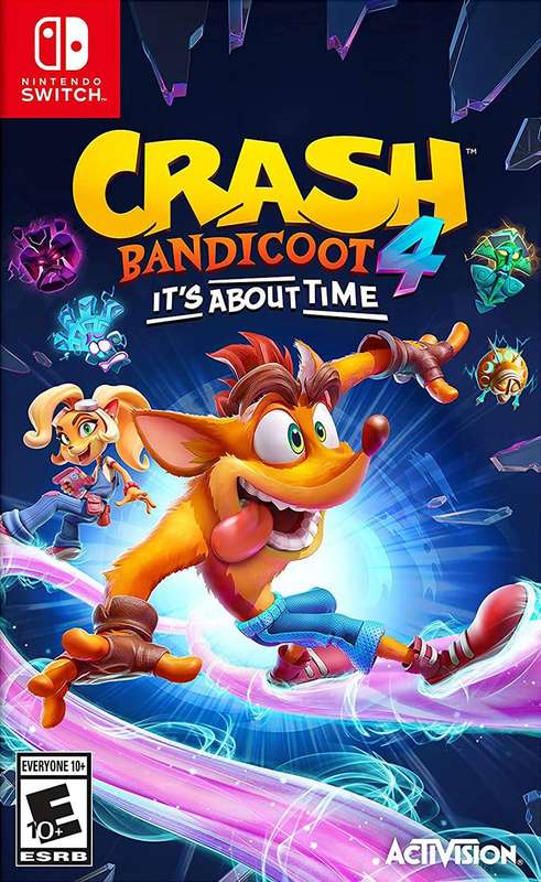 Crash Bandicoot 4 - It's About Time (NTSC/U)(NS / Switch)(New) - Activision 100G
