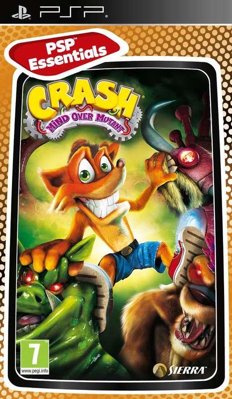 Crash Bandicoot: Mind Over Mutant - Essentials (PSP)(Pwned) - Sierra Entertainment 80G