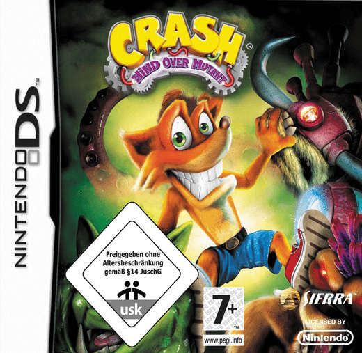 Crash Bandicoot: Mind over Mutant (NDS)(Pwned) - Sierra Entertainment 110G