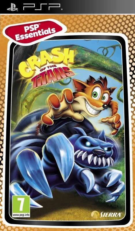 Crash of the Titans - Essentials (PSP)(Pwned) - Sierra Entertainment 80G