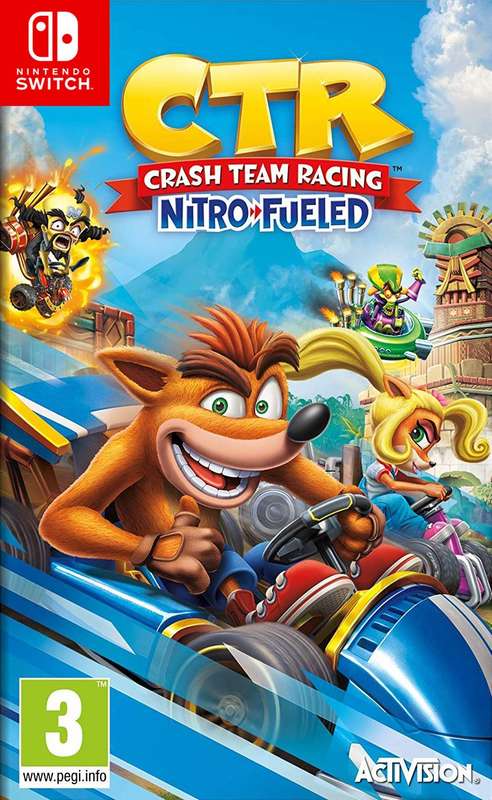 Crash Team Racing: Nitro Fueled (NS / Switch)(New) - Activision 100G