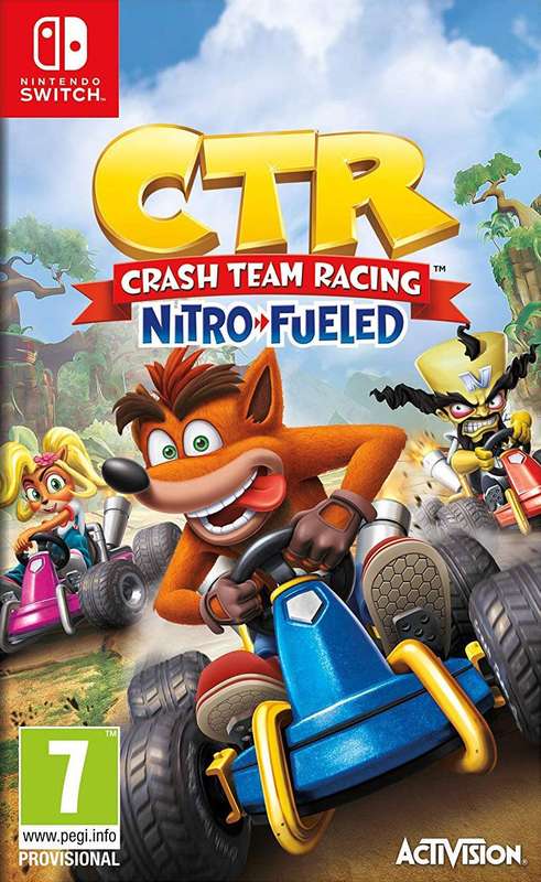 Crash Team Racing: Nitro Fueled (NS / Switch)(New) - Activision 100G