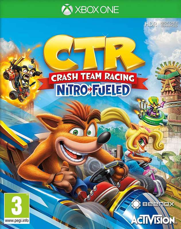 Crash Team Racing: Nitro Fueled (Xbox One)(New) - Activision 90G