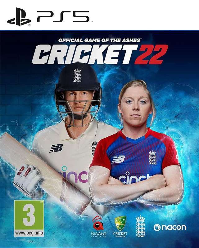 Cricket 22 - Official Game of the Ashes (PS5)(New) - Nacon 90G