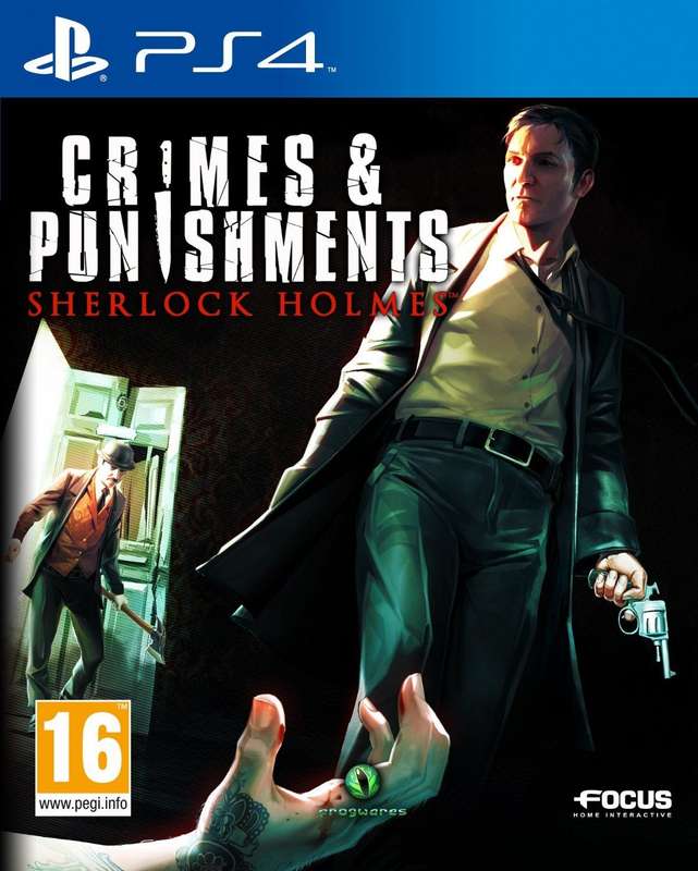 Crimes and Punishments Sherlock Holmes  PS4 Game in good condition : In Stock (swadocop)