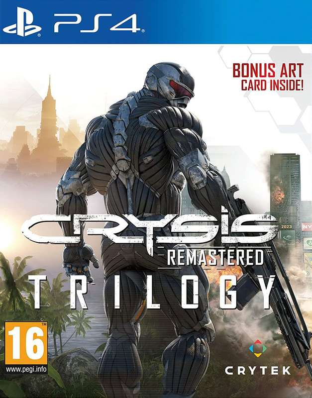 Crysis - Remastered Trilogy (PS4)(New) - Crytek 90G