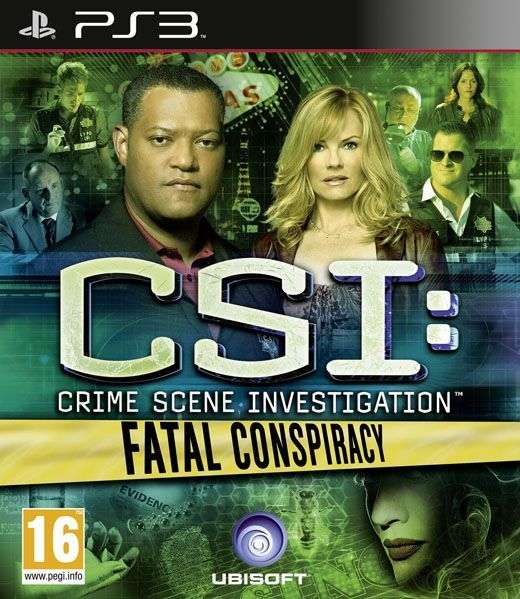 CSI: Crime Scene Investigation - Fatal Conspiracy (PS3)(Pwned) - Ubisoft 120G
