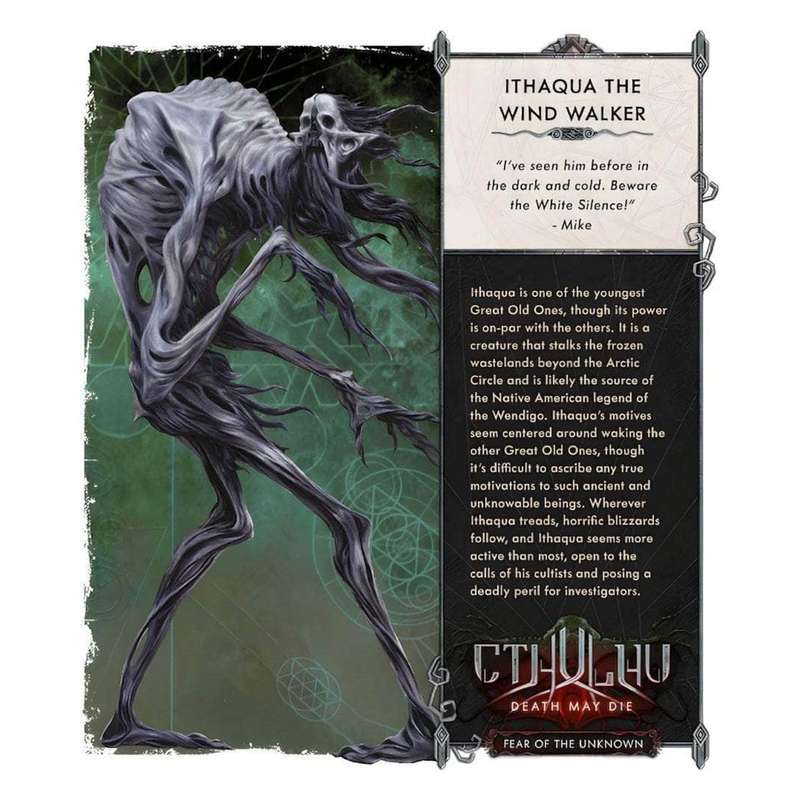 Cthulhu: Death May Die - Ithaqua the Wind-Walker Expansion (New) - CMON 500G