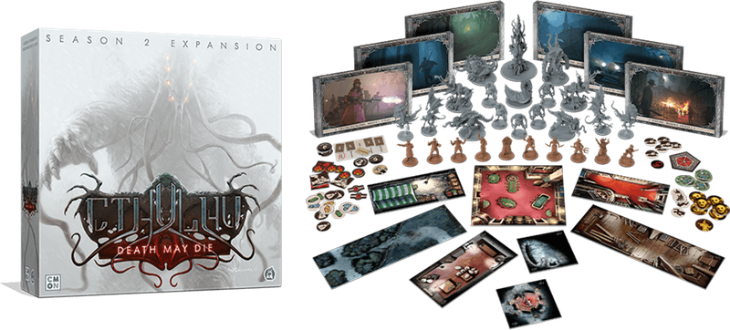 Cthulhu: Death May Die - Season 2 Expansion (New) - CMON 1600G