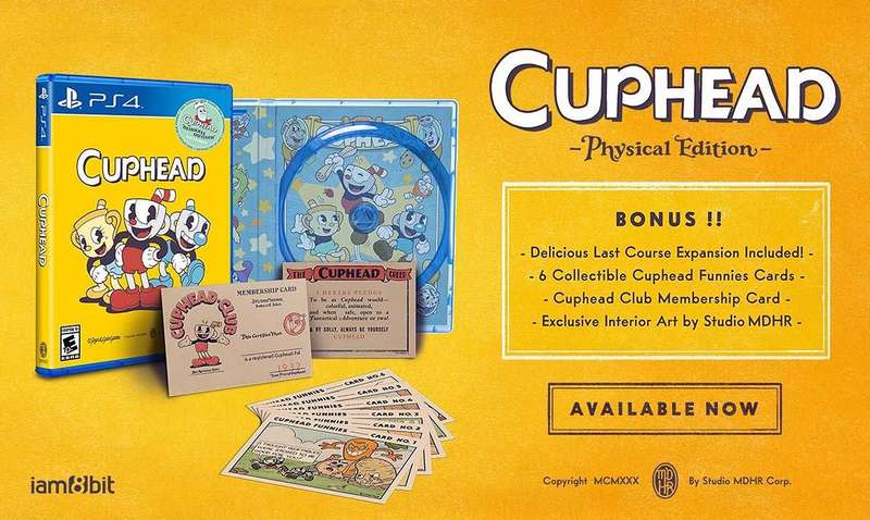 Cuphead (NTSC/U)(PS4)(New) - Iam8bit 90G