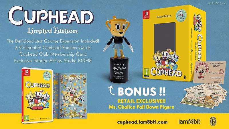Cuphead - Limited Edition (NS / Switch)(New) - Iam8bit 850G