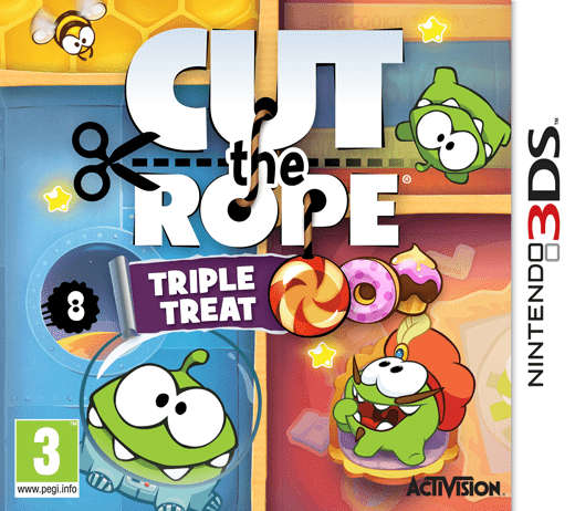 Cut the Rope: Triple Treat (3DS)(Pwned) - Activision 110G