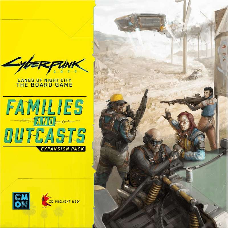 Cyberpunk 2077: Gangs of Night City - Families & Outcasts Expansion Pack (New) - CMON 1200G