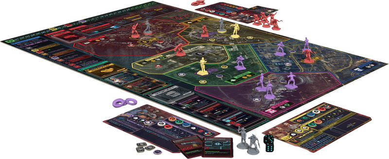 Cyberpunk 2077: Gangs of Night City - The Board Game (New) - CMON 2500G