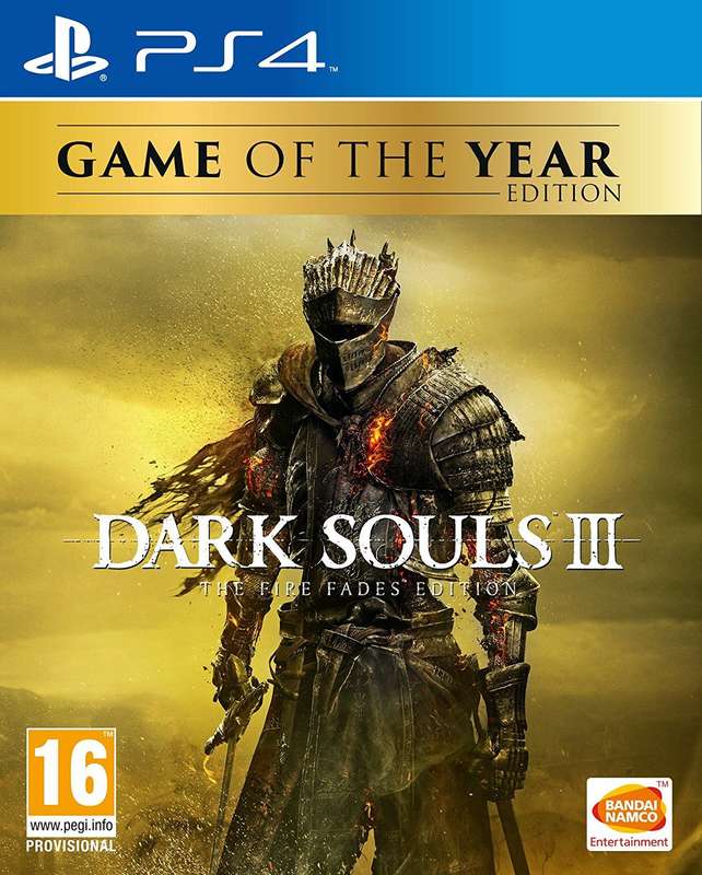 Dark Souls III: The Fire Fades - Game of the Year Edition (PS4)(New) - Namco Bandai Games 90G