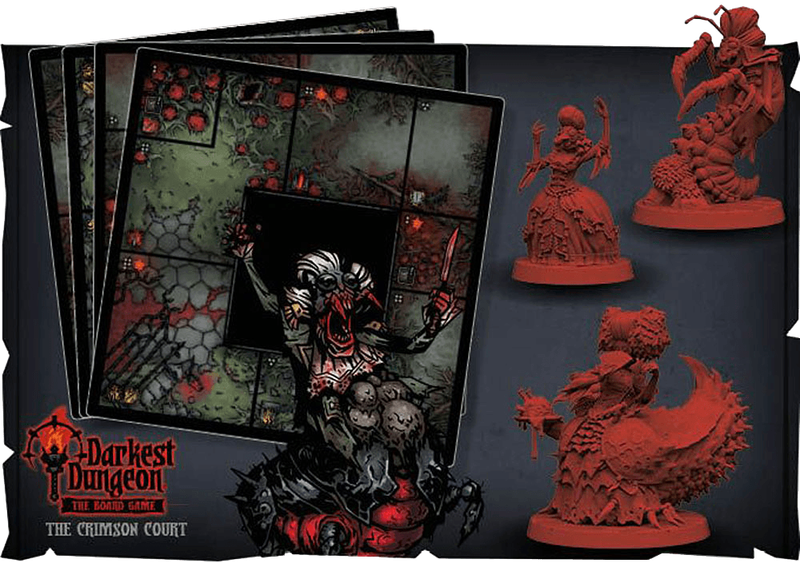 Darkest Dungeon: The Crimson Court - The Board Game Expansion (New) - Mythic Games 2500G