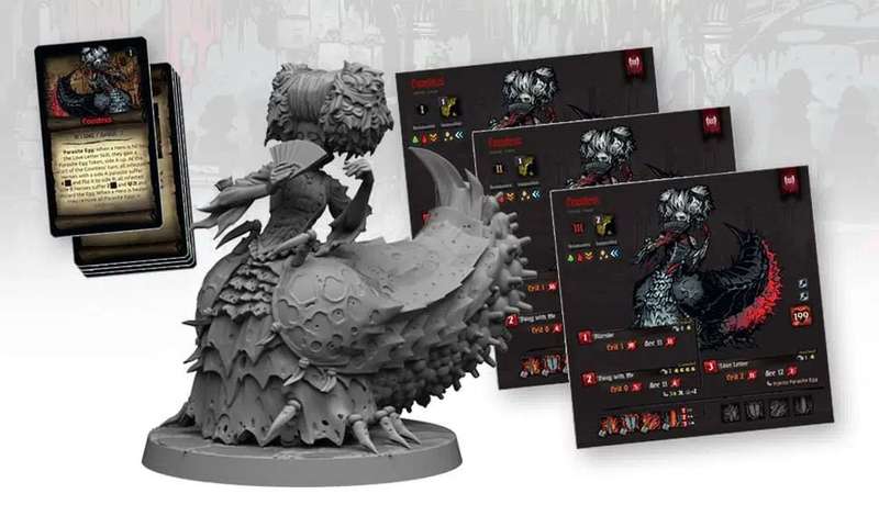 Darkest Dungeon: The Crimson Court - The Board Game Expansion (New) - Mythic Games 2500G