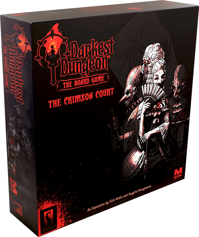 Darkest Dungeon: The Crimson Court - The Board Game Expansion (New) - Mythic Games 2500G