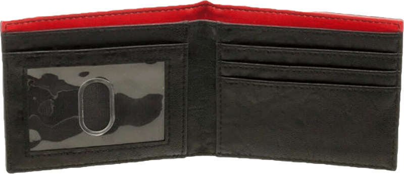 Deadpool Bifold Wallet with 3D Metal Badge Logo (New) - Bioworld / Difuzed 150G