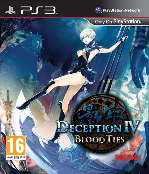 Deception IV: Blood Ties (PS3)(New) - Tecmo Koei 120G