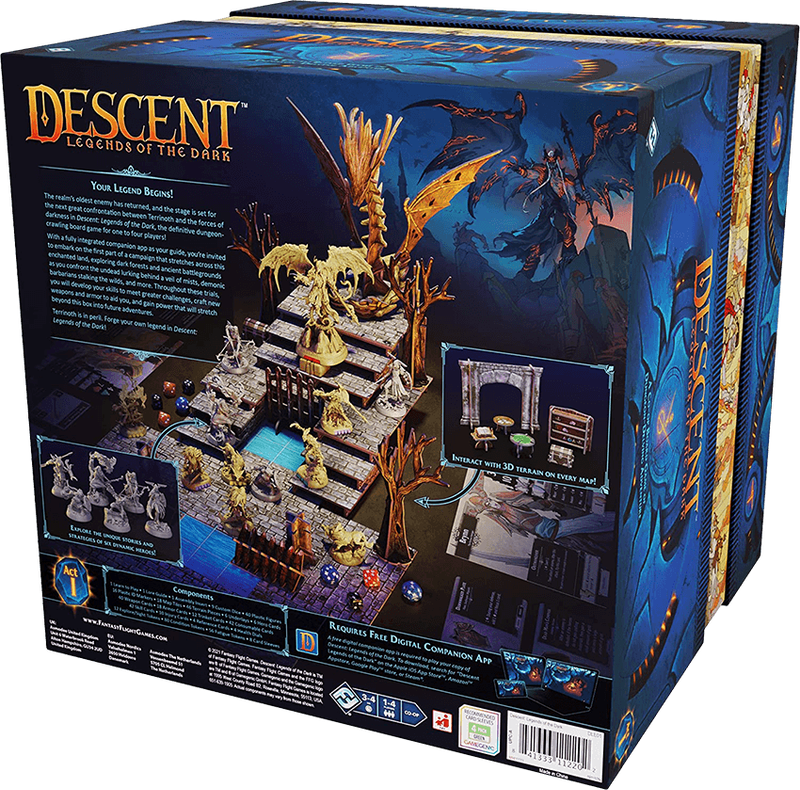 Descent: Legends of the Dark (New) - Fantasy Flight Games 5000G