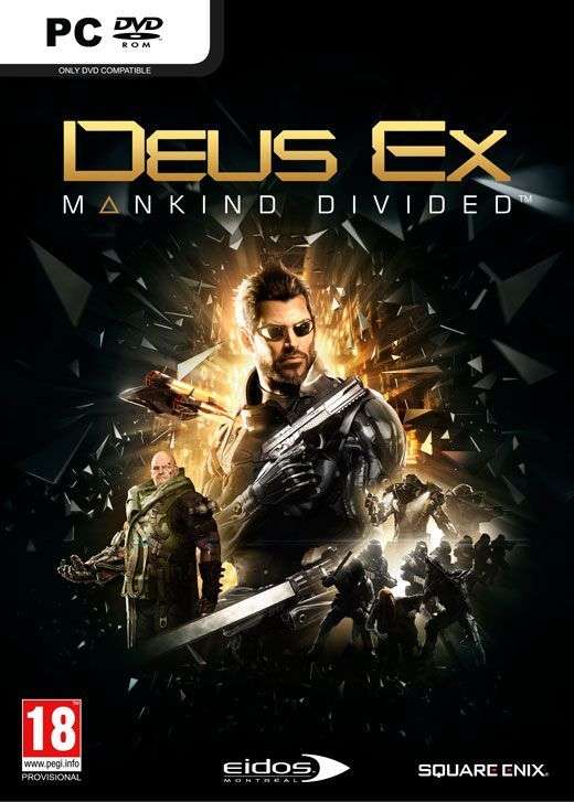 Deus Ex: Mankind Divided (PC)(New) - Square Enix 130G