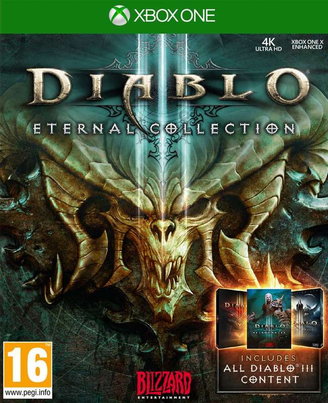 Diablo III: Eternal Collection (Xbox One)(New) - Blizzard Entertainment 120G