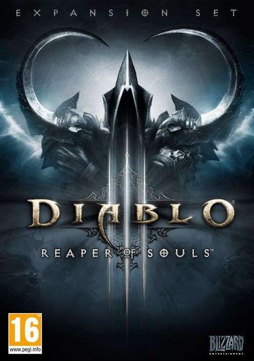 Diablo III: Reaper of Souls (Expansion)(PC)(New) - Blizzard Entertainment 130G
