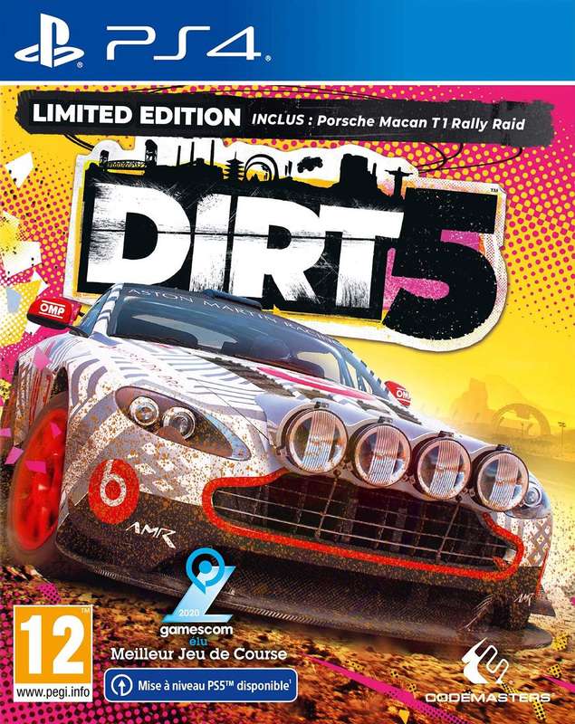 DiRT 5 - Limited Edition *Non-English Cover* (PS4)(New) - Codemasters 90G