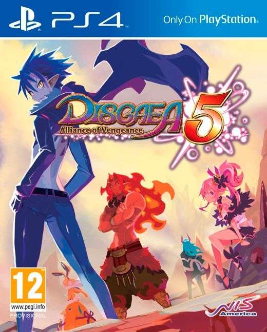 Disgaea 5: Alliance of Vengeance (PS4)(New) - NIS America / Europe 90G