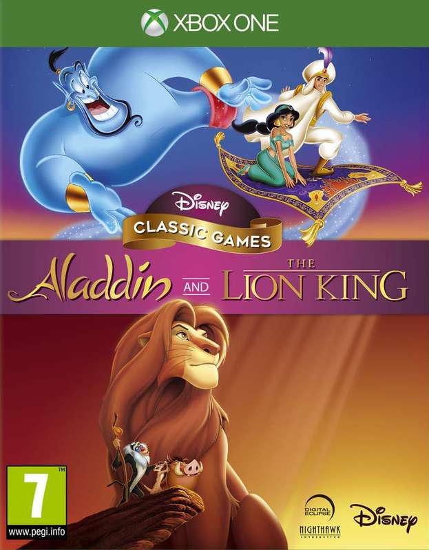 Disney Classic Games: Aladdin and The Lion King (Xbox One)(New) - Nighthawk Interactive 120G