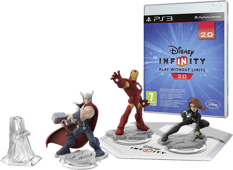 Disney Infinity 2.0 Marvel Super Heroes - Starter Pack (PS3)(Pwned) - Disney Interactive Studios