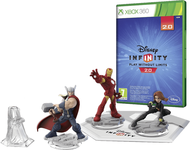 Disney Infinity 2.0 Marvel Super Heroes - Starter Pack (Xbox 360)(Pwned) - Disney Interactive