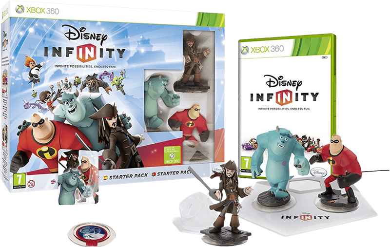 Disney Infinity 1.0 - Starter Pack (Xbox 360)(New) - Disney Interactive Studios 950G