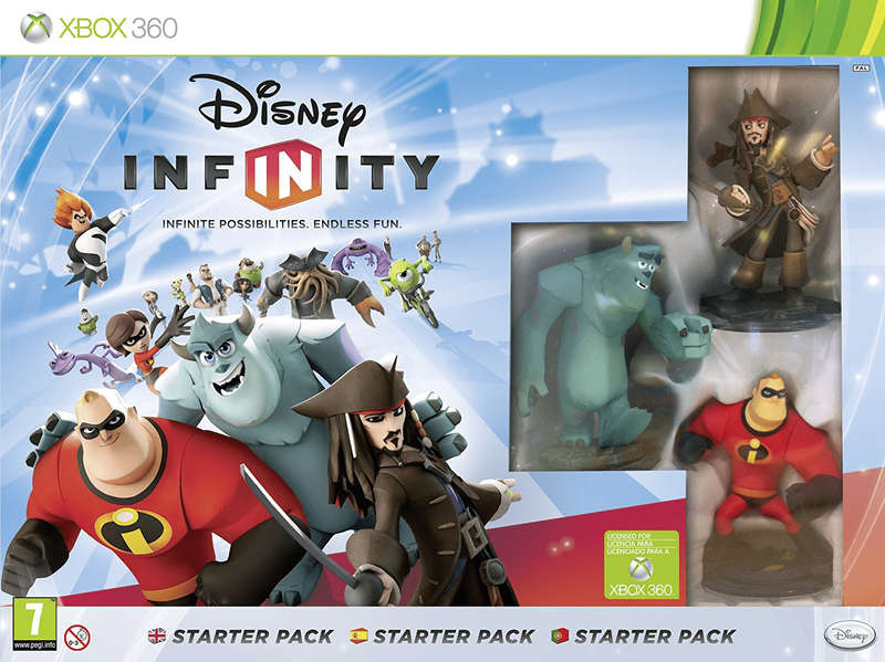 Disney Infinity 1.0 - Starter Pack (Xbox 360)(New) - Disney Interactive Studios 950G
