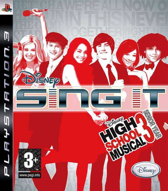 Sing It: High School Musical 3: Senior Year (PS3)(Pwned) - Disney Interactive Studios 120G