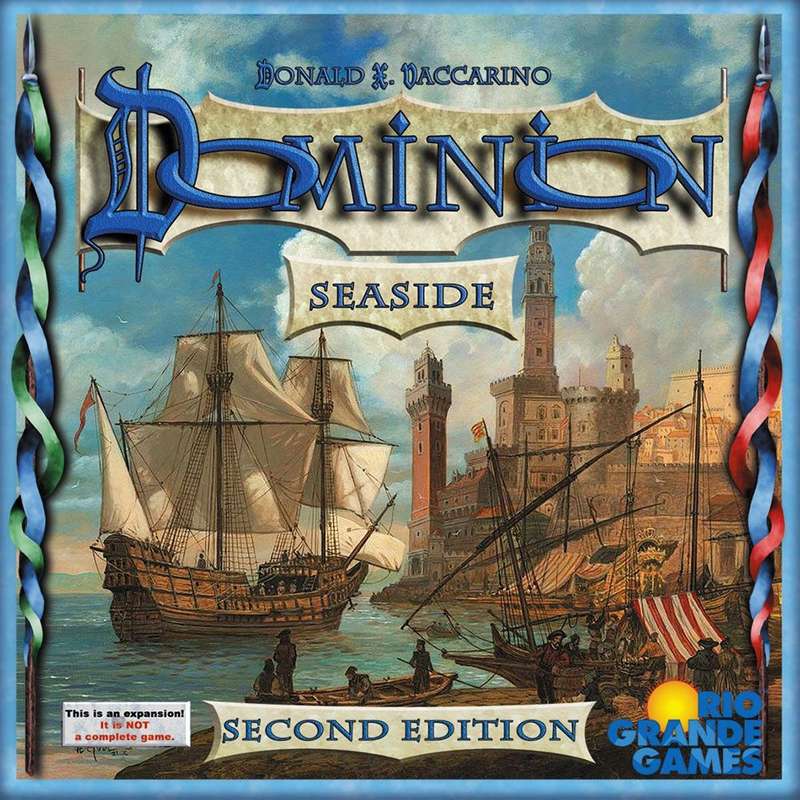 Dominion: Seaside Expansion - 2nd Edition (New) - Rio Grande Games 1600G