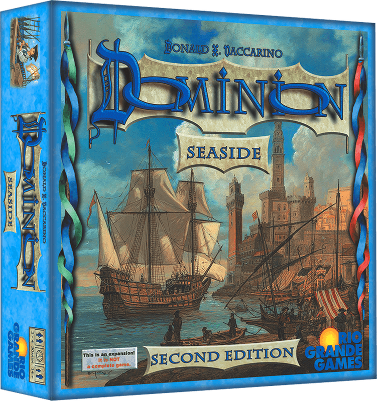 Dominion: Seaside Expansion - 2nd Edition (New) - Rio Grande Games 1600G