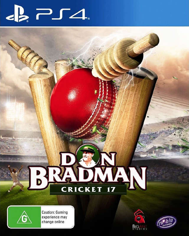 Don Bradman Cricket 17 (PS4)(New) - Tru Blu Games 120G