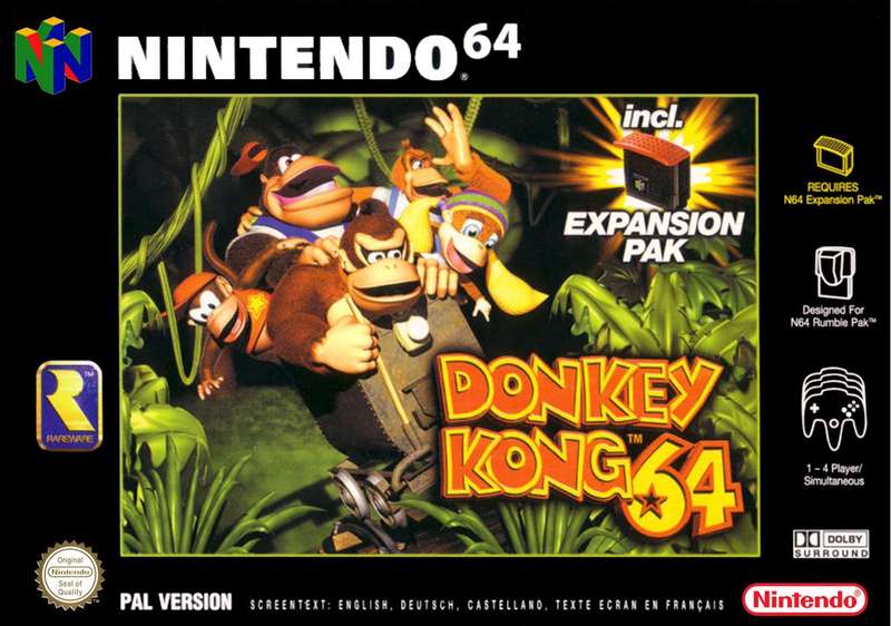 Donkey Kong 64 (Cart Only)(N64)(Pwned) - Nintendo 130G
