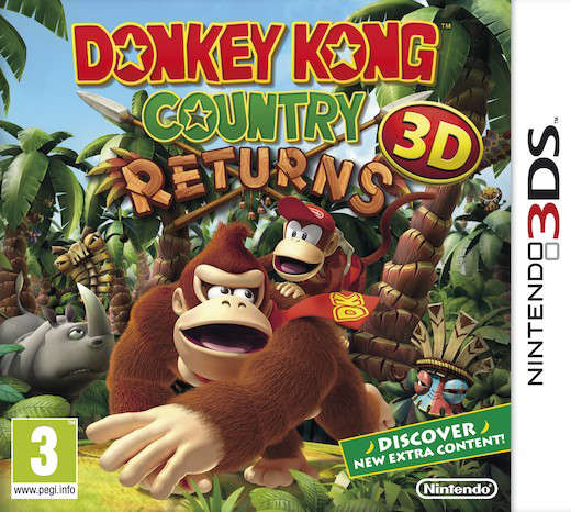 Donkey Kong Country Returns 3D (3DS)(Pwned) - Nintendo 110G