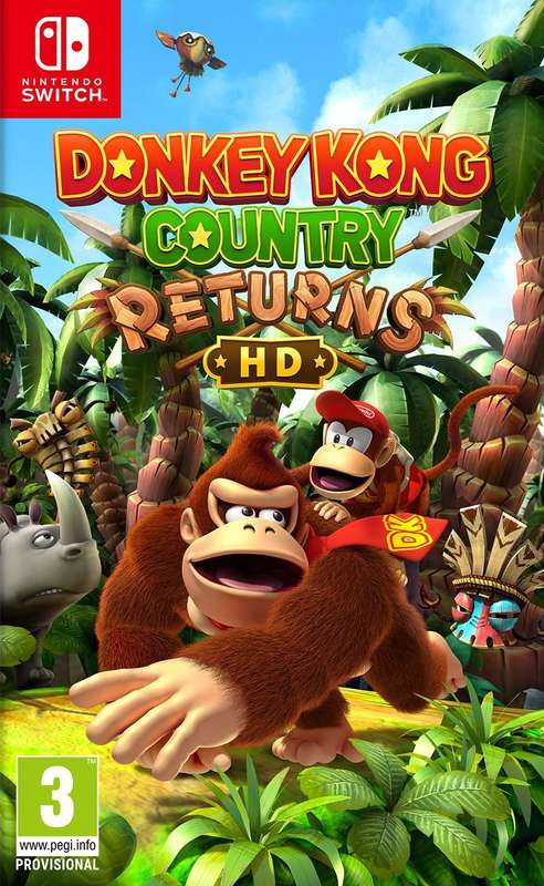 Donkey Kong Country Returns HD (NS / Switch)(New) - Nintendo 100G