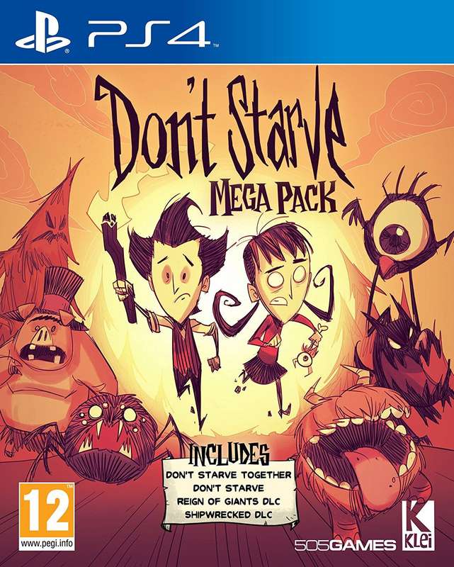 Don't Starve - Mega Pack (PS4)(New) - 505 Games 90G