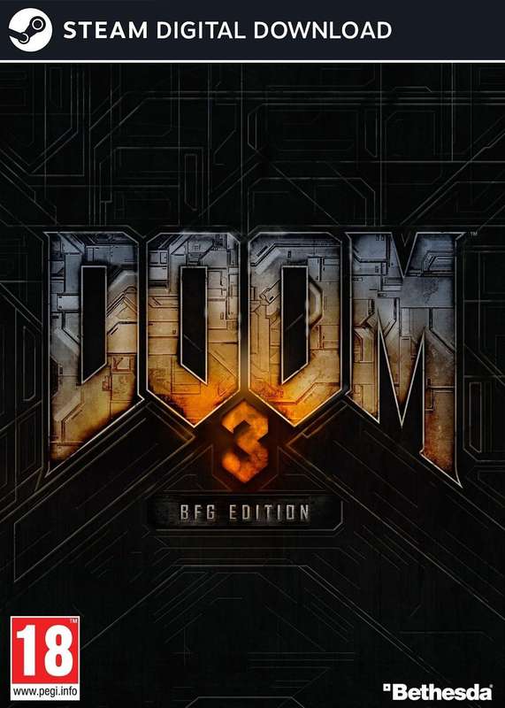Doom 3: BFG Edition [Digital Code](PC)(New) - Bethesda Softworks