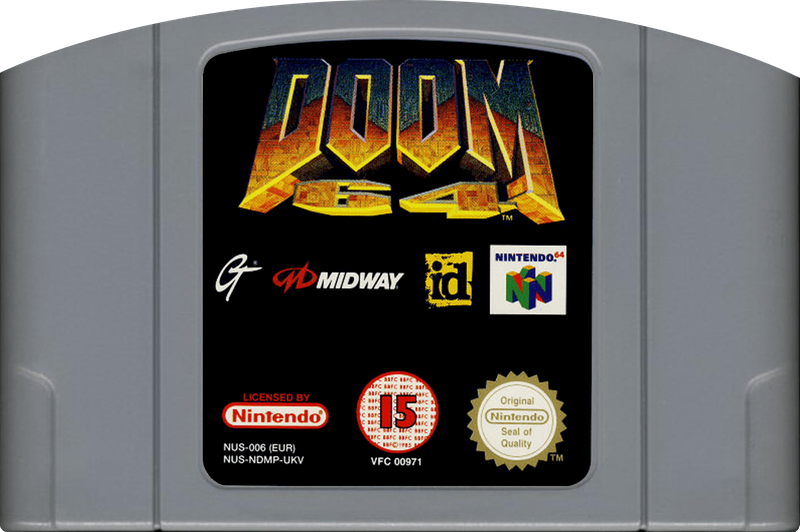 Doom 64 (Cart Only)(N64)(Pwned) - Midway Games 130G