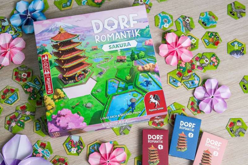 Dorfromantik: Sakura (New) - Pegasus Spiele 1500G