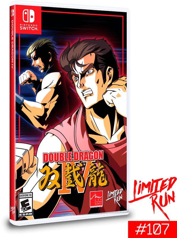 Double Dragon IV (NTSC/U)(NS / Switch)(New) - Limited Run Games / LRG 100G