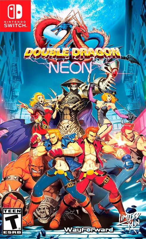 Double Dragon: Neon (NTSC/U)(NS / Switch)(New) - Limited Run Games / LRG 100G