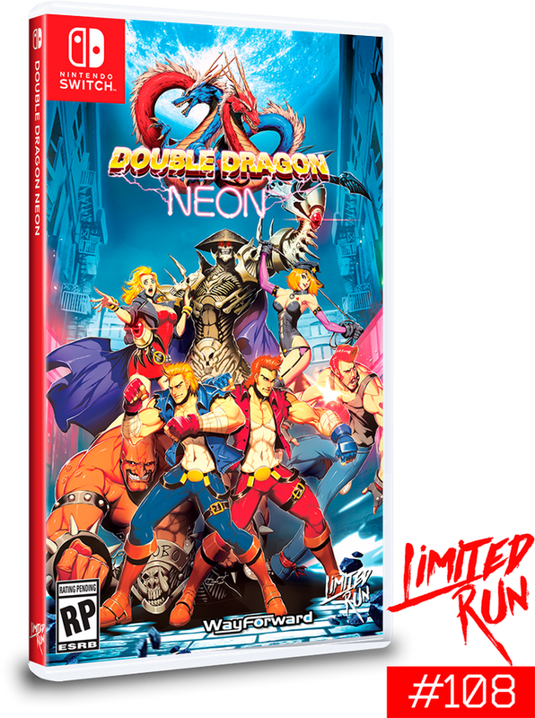 Double Dragon: Neon (NTSC/U)(NS / Switch)(New) - Limited Run Games / LRG 100G