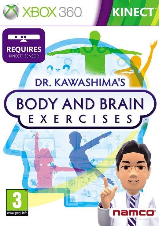 Dr. Kawashima's: Body & Brain Exercises (Connection)(Xbox 360)(New) - Namco Bandai Games 130G